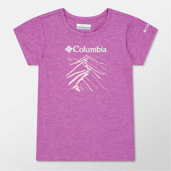 Columbia Tech Trail Graphic Performance T-Shirt Juniors Разлък 