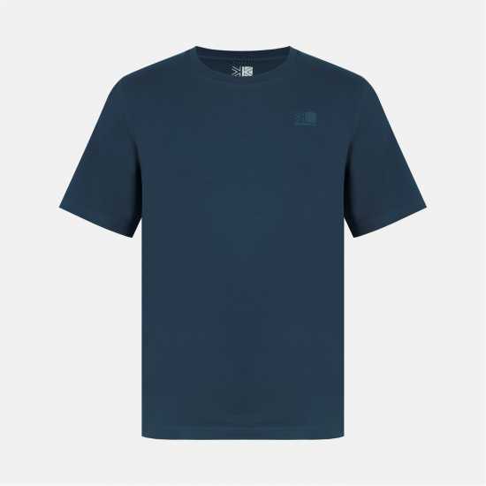 Karrimor Men's Graphic Cotton Short Sleeve T-Shirt Blue Denim Karrimor Men's Graphic Cotton Short Sleeve T-Shirt Blue Denim