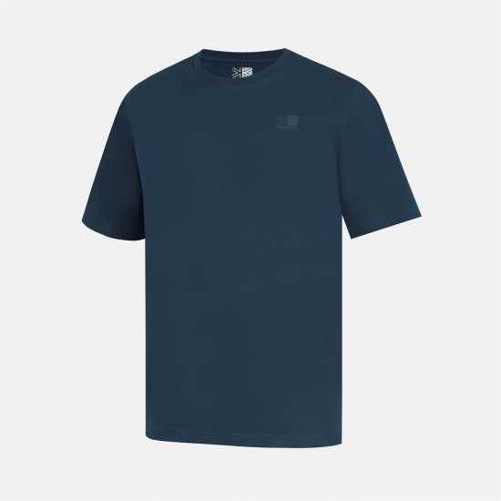 Karrimor Men's Graphic Cotton Short Sleeve T-Shirt Blue Denim Karrimor Men's Graphic Cotton Short Sleeve T-Shirt Blue Denim