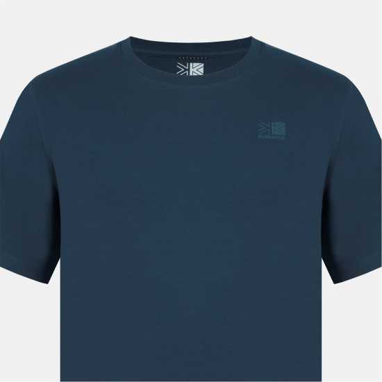 Karrimor Men's Graphic Cotton Short Sleeve T-Shirt Blue Denim Karrimor Men's Graphic Cotton Short Sleeve T-Shirt Blue Denim