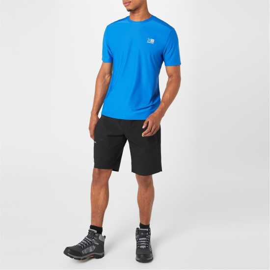 Мъжка Тениска Karrimor Panther T Shirt Mens Blue Мъжко облекло за едри хора