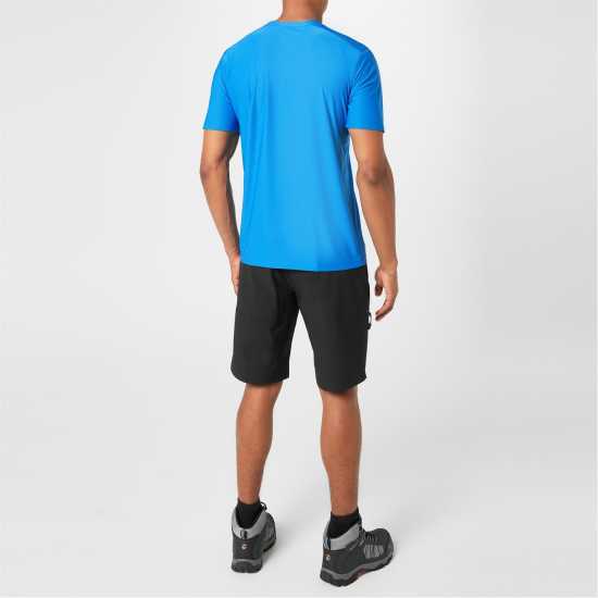 Мъжка Тениска Karrimor Panther T Shirt Mens Blue Мъжко облекло за едри хора