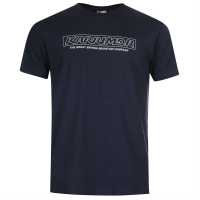 Karrimor Мъжка Тениска Organic T Shirt Mens Blue Steel Мъжко облекло за едри хора