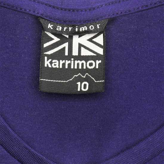 Karrimor Graphic T-Shirt Indigo Дамски тениски с яка