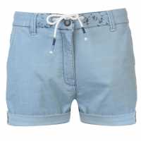 Chillaz Дамски Шорти Summer Shorts Ladies Light Denim Дамски къси панталони