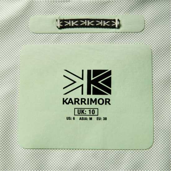 Karrimor Непромокаемо Яке Women's Helium Windproof Dwr Full Zip Waterproof Jacket Зелено 