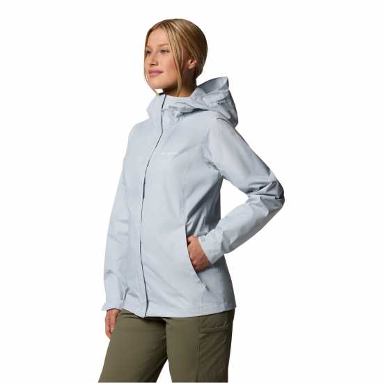 Дамско Яке Columbia Arcade Ii Waterproof Jacket Womens Сиво на Циррус Дамски якета и палта
