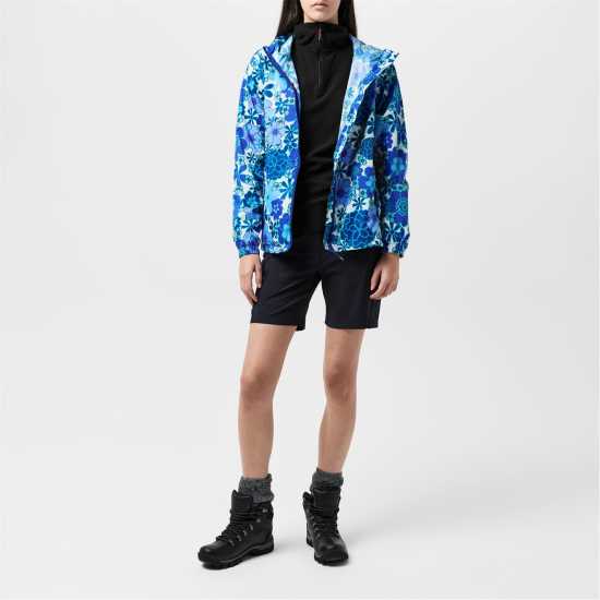 Gelert Непромокаемо Яке Packaway Wind Resistant Waterproof Jacket Лилаво/Бежово Gelert Непромокаемо Яке Packaway Wind Resistant Waterproof Jacket Лилаво/Бежово