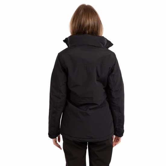 Trespass Непромокаемо Яке Frosty Waterproof Jacket Черно 