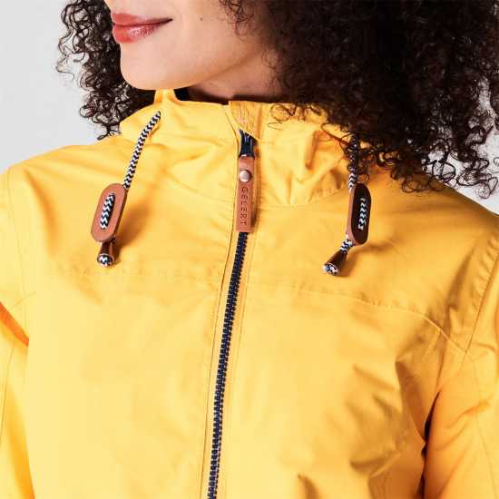 Gelert Дамско Яке Coast Waterproof Jacket Womens Гелерт Жълто Дамски якета и палта