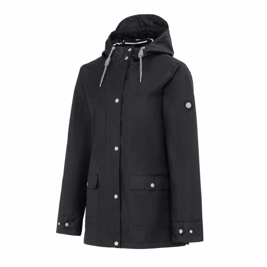 Дамски якета и палта Gelert Дамско Яке Coast Waterproof Jacket Womens Черно Gelert Дамско Яке Coast Waterproof Jacket Womens Черно Дамски якета и палта