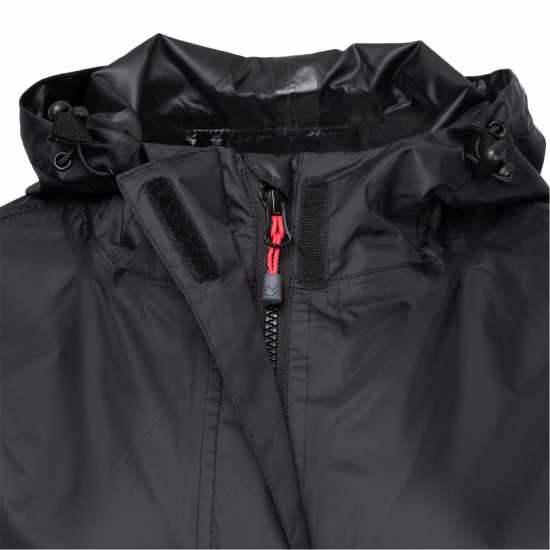 Gelert Водонепромокаемо Дамско Яке Packaway Waterproof Jacket Ladies Black Дамски грейки