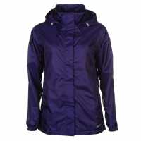 Gelert Водонепромокаемо Дамско Яке Packaway Waterproof Jacket Ladies Gelert Purple Дамски грейки