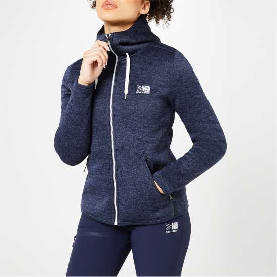 Karrimor Orbit Hoodie Womens Морска синьо Дамски полар