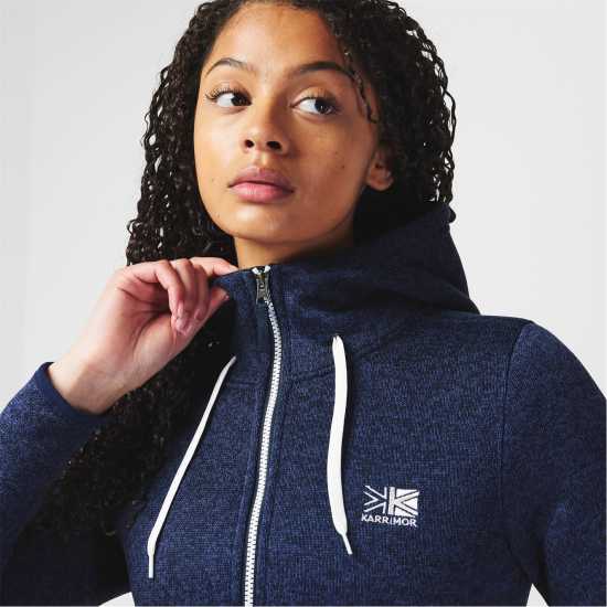 Karrimor Orbit Hoodie Womens Морска синьо Дамски полар