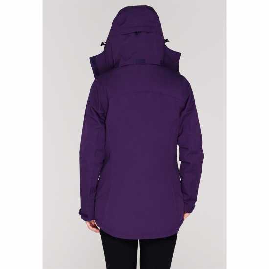 Дамски якета и палта Karrimor Дамско Яке 3 In 1 Waterproof Jacket Womens Blackberry Karrimor Дамско Яке 3 In 1 Waterproof Jacket Womens Blackberry Дамски якета и палта