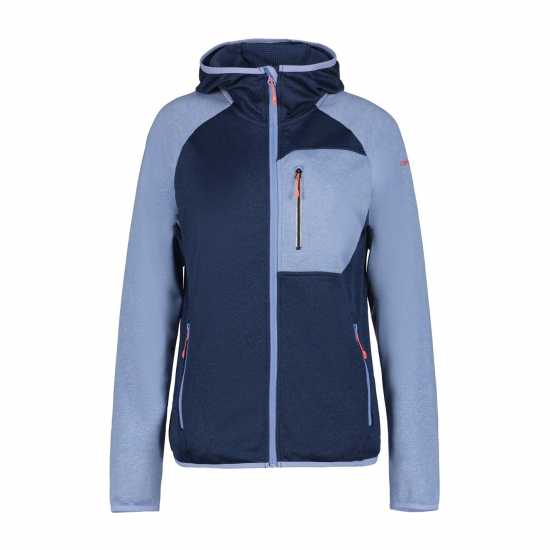 Icepeak Banks Hooded Fleece Top Womens Тъмно синьо Дамски полар