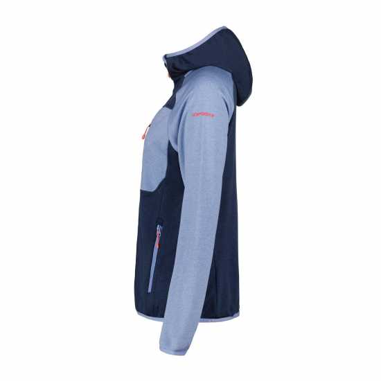 Icepeak Banks Hooded Fleece Top Womens Тъмно синьо Дамски полар
