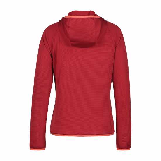 Дамски полар Icepeak Дамско Яке Berka Hooded Fleece Jacket Womens Клюква Icepeak Дамско Яке Berka Hooded Fleece Jacket Womens Клюква Дамски полар