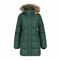 Icepeak Adaire Parka Insulated Puffer Jacket Тъмно зелено Icepeak Adaire Parka Insulated Puffer Jacket Тъмно зелено
