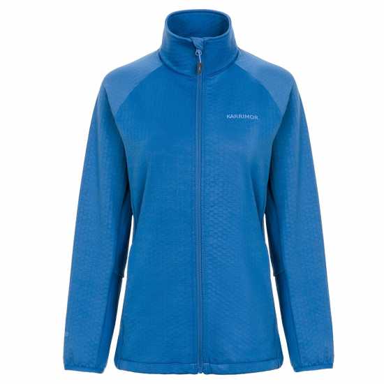 Дамски полар Karrimor Дамско Яке Grid Fleece Jacket Womens Синьо Karrimor Дамско Яке Grid Fleece Jacket Womens Синьо Дамски полар