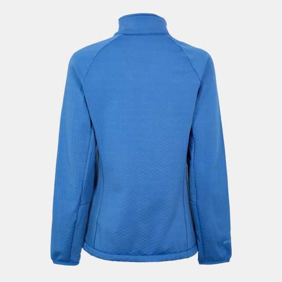 Дамски полар Karrimor Дамско Яке Grid Fleece Jacket Womens Синьо Karrimor Дамско Яке Grid Fleece Jacket Womens Синьо Дамски полар