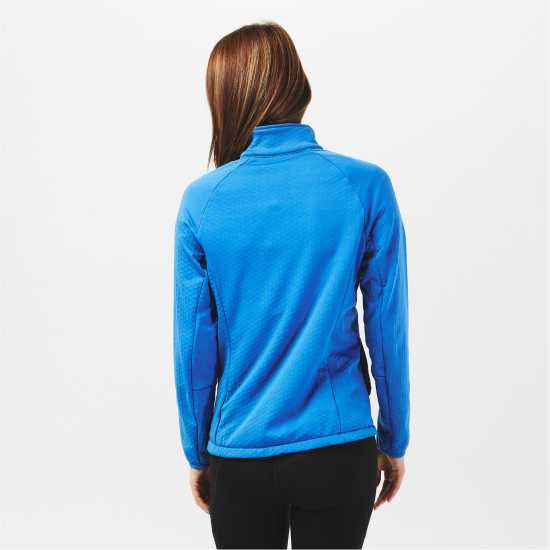 Дамски полар Karrimor Дамско Яке Grid Fleece Jacket Womens Синьо Karrimor Дамско Яке Grid Fleece Jacket Womens Синьо Дамски полар
