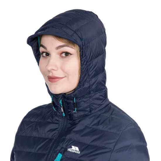 Trespass Пухено Яке Arabel Down Jacket Морска синьо 