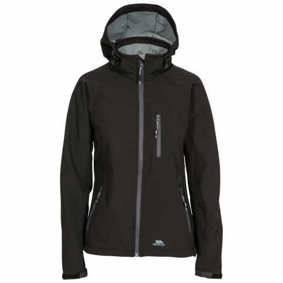 Trespass Шел Яке Ellison Softshell Jacket Черно 