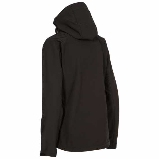 Trespass Шел Яке Ellison Softshell Jacket Черно 