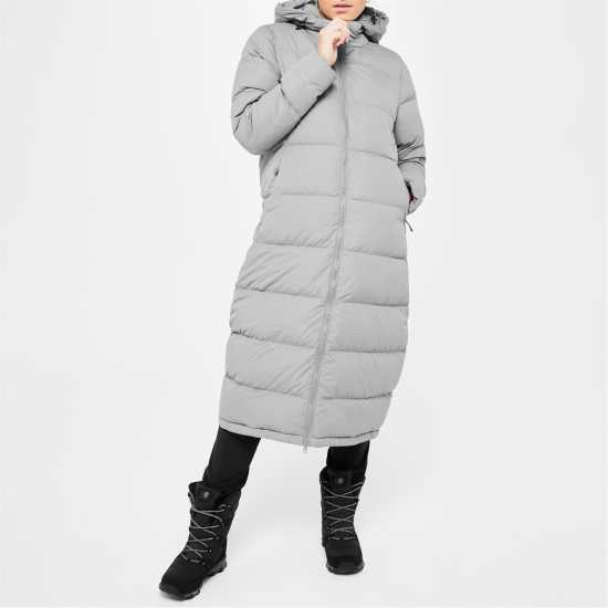 Дамски якета и палта Karrimor Дълго Дамско Яке Down Long Jacket Ladies Grey Karrimor Дълго Дамско Яке Down Long Jacket Ladies Grey Дамски якета и палта