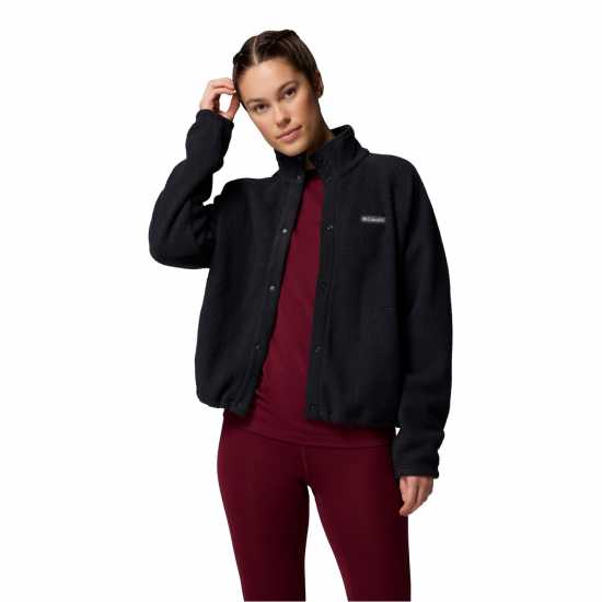 Columbia Women's Full Zip Fleece Black 