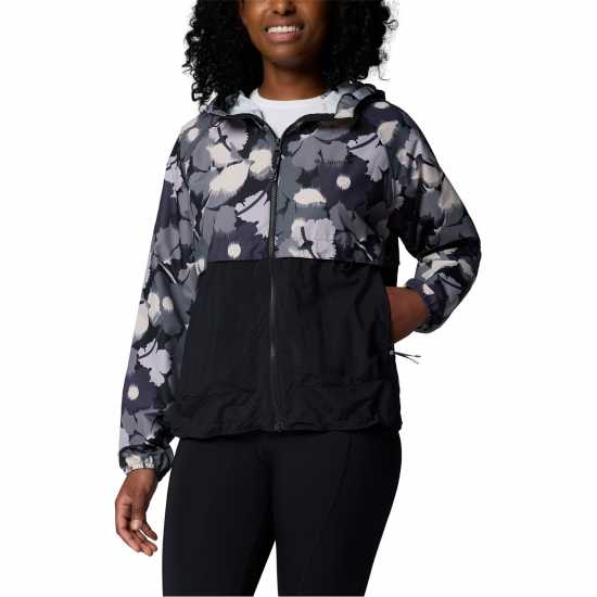 Columbia Spire Valley™ Windbreaker Black Print 