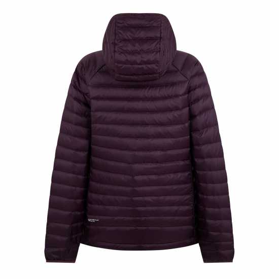 Jack Wolfskin Пухено Яке Jw Passamani Hooded Down Jacket Лилаво 
