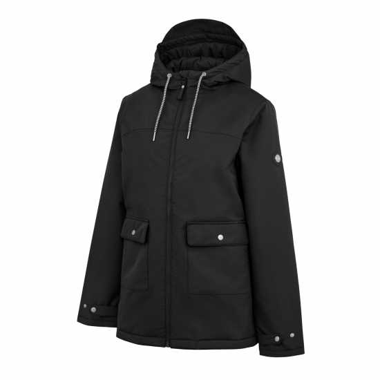 Gelert Дамско Яке Coast Insulated Jacket Womens Черно Дамски якета и палта
