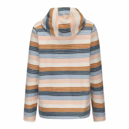 Gelert Quarter Zip Fleece Top Ladies Кремава ивица Дамски полар