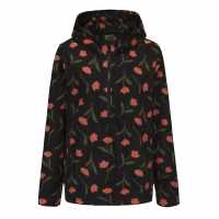 Gelert Quarter Zip Fleece Top Ladies Цвете AOP Дамски полар
