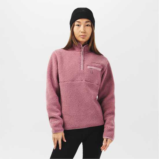 Дамски полар Karrimor Tundra Half Zip Fleece Top Womens Karrimor Tundra Half Zip Fleece Top Womens Дамски полар