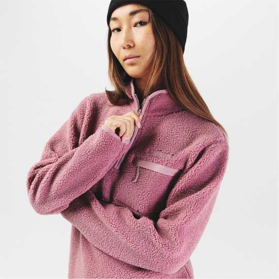 Дамски полар Karrimor Tundra Half Zip Fleece Top Womens Karrimor Tundra Half Zip Fleece Top Womens Дамски полар