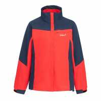 Gelert Дамско Яке 3In1 Jacket Womens Червено/Морско синьо Дамски якета и палта