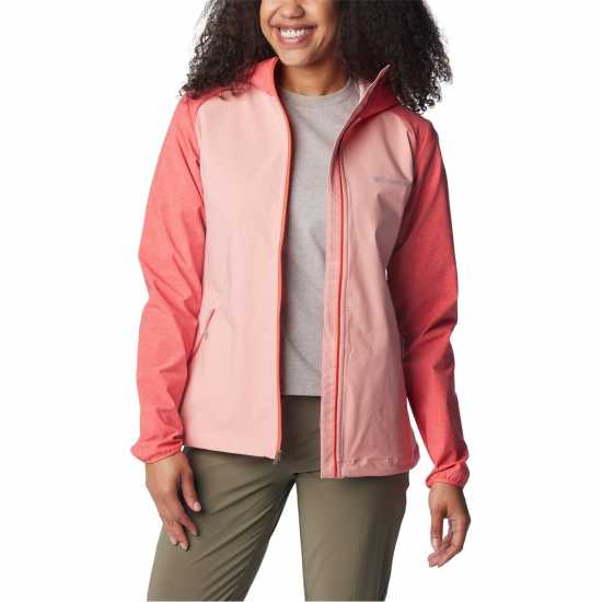 Дамско Яке Columbia Heather Canyon Softshell Jacket Womens Сочно червено Дамско Яке Columbia Heather Canyon Softshell Jacket Womens Сочно червено