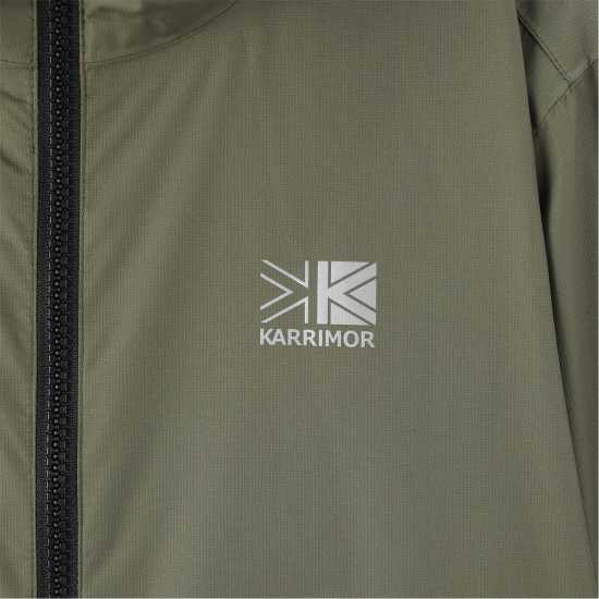 Karrimor Непромокаемо Яке Kids Sierra Hooded Waterproof Jacket Khaki/Black Karrimor Непромокаемо Яке Kids Sierra Hooded Waterproof Jacket Khaki/Black