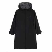 Gelert Junior Full Length Waterproof Robe Black Детски якета и палта