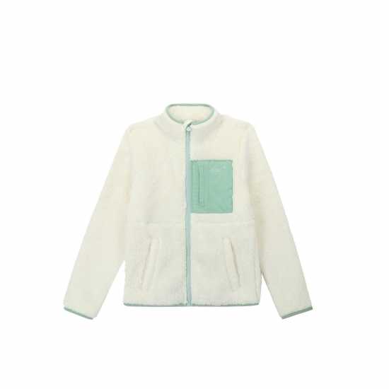 Gelert Детско Яке Teddy Fleece Zip-Up Jacket Juniors Крем 