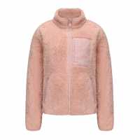 Gelert Детско Яке Teddy Fleece Zip-Up Jacket Juniors Розово 
