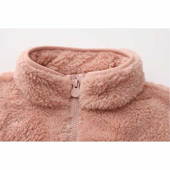 Gelert Детско Яке Teddy Fleece Zip-Up Jacket Juniors Розово 
