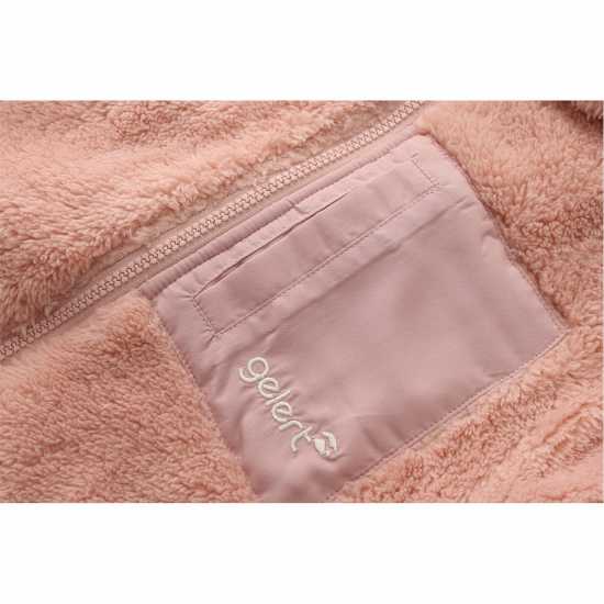 Gelert Детско Яке Teddy Fleece Zip-Up Jacket Juniors Розово 