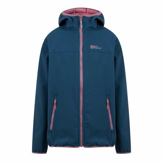 Jack Wolfskin Шел Яке Kids' Fourwinds Softshell Jacket Синьо 