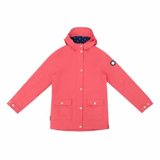 Gelert Непромокаемо Яке Детско Coast Waterproof Jacket Junior Кларет червено Детски якета и палта
