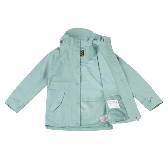 Gelert Junior Waterproof And Breathable Jacket Sage Green Детски якета и палта